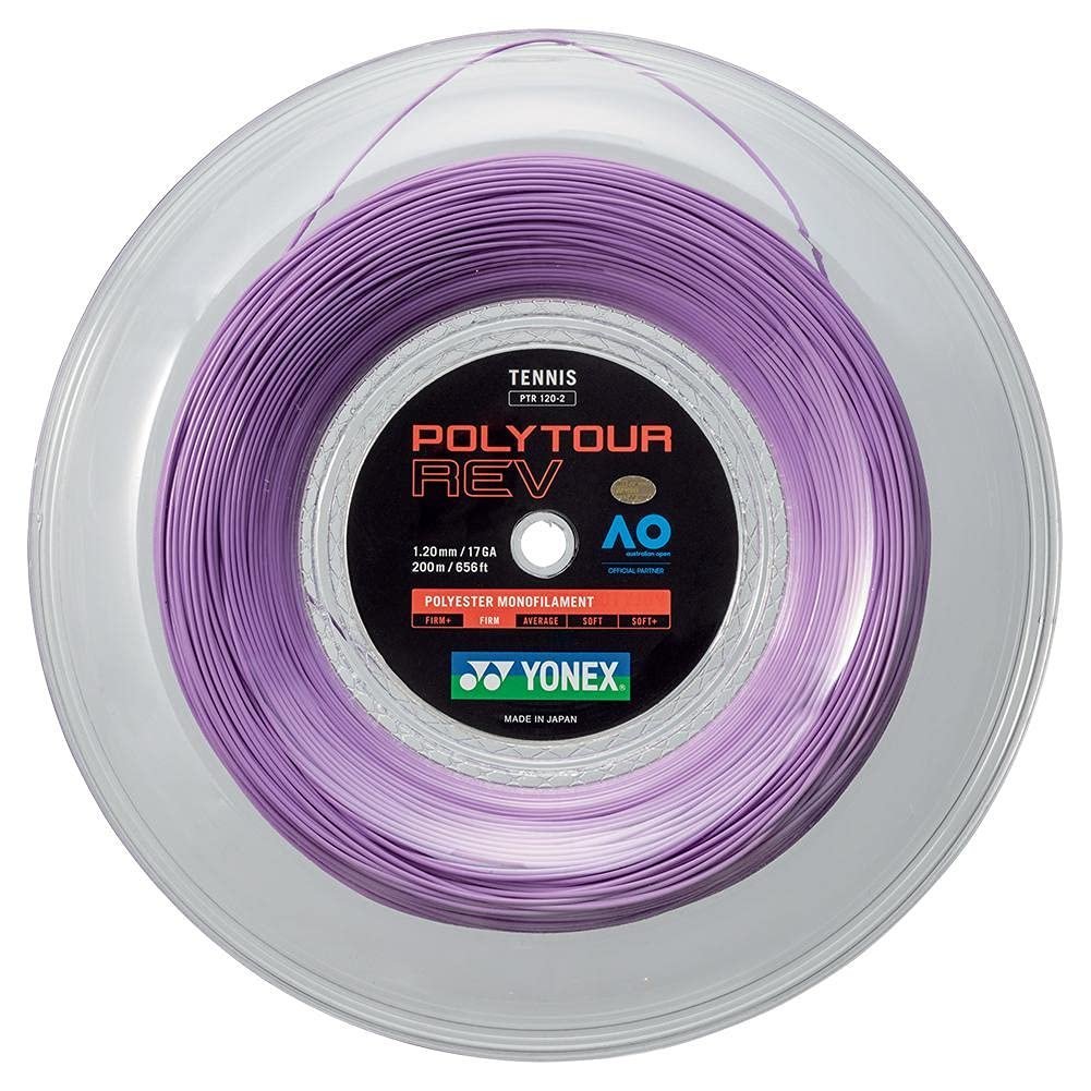 YONEX POLYTOUR REV Tennis String Reel Purple – pncsports