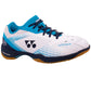 Yonex Power Cushion 65 Z3 Men's Badminton Indoor Court Shoe - White/Ocean Blue