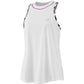 Babolat Women's Aero Tennis Training Tank Top - White/White (Medium)