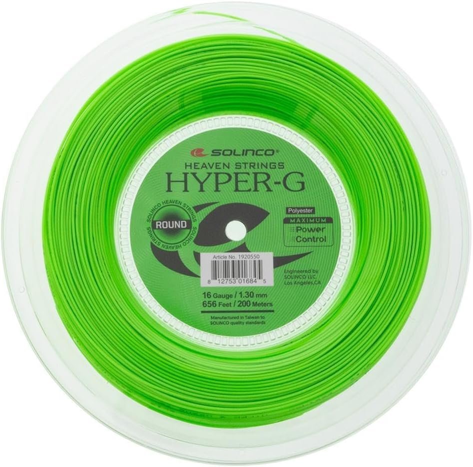 Solinco Hyper-G Round 16g Tennis String Reel