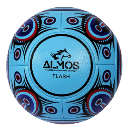 Almos FLASH Soccer Ball - Blue