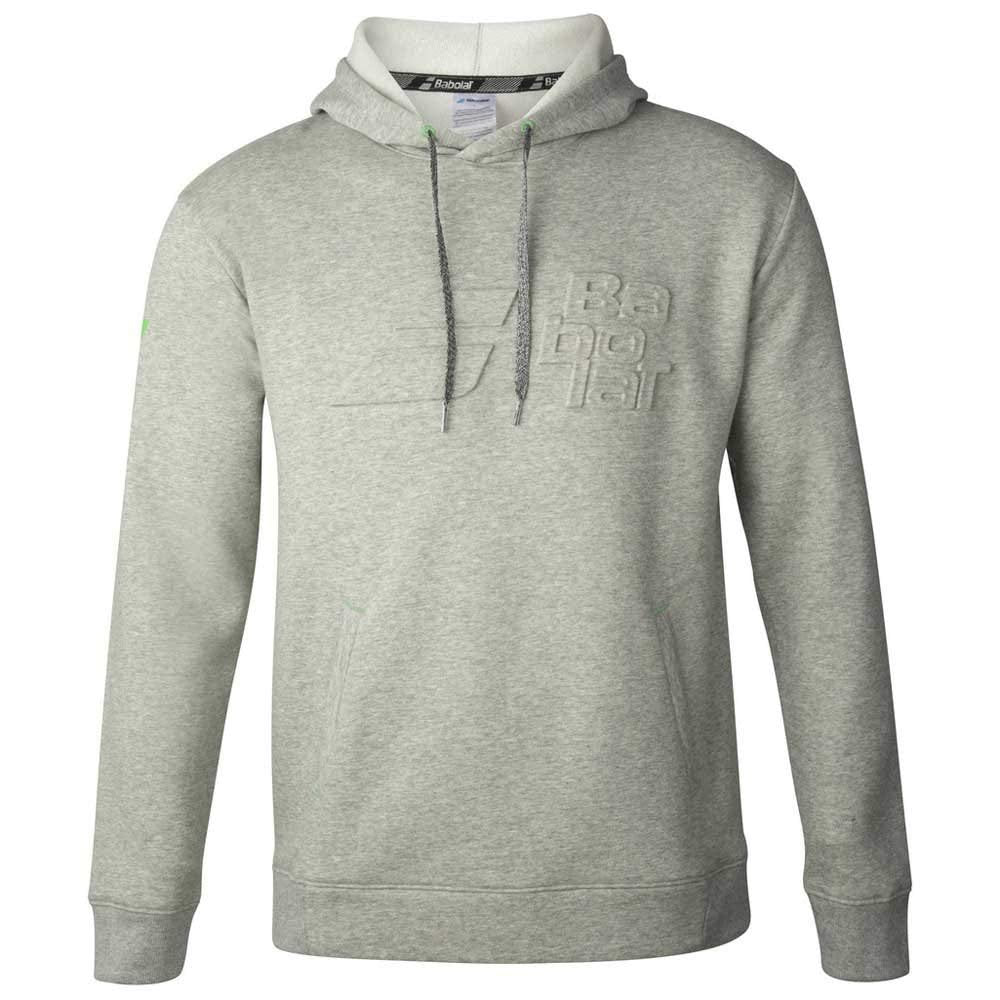 Babolat Exercise Hood Sweatshirt - High Rise Heather