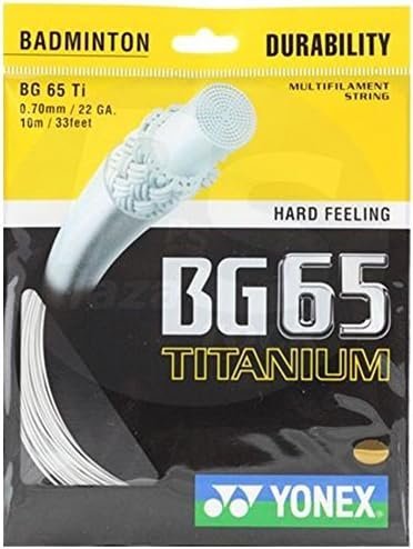 Yonex BG 65 Badminton String, Reel (Color Option)