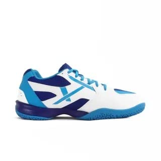 YONEX Power Cushion 39 Junior Badminton Shoe, White/Blue