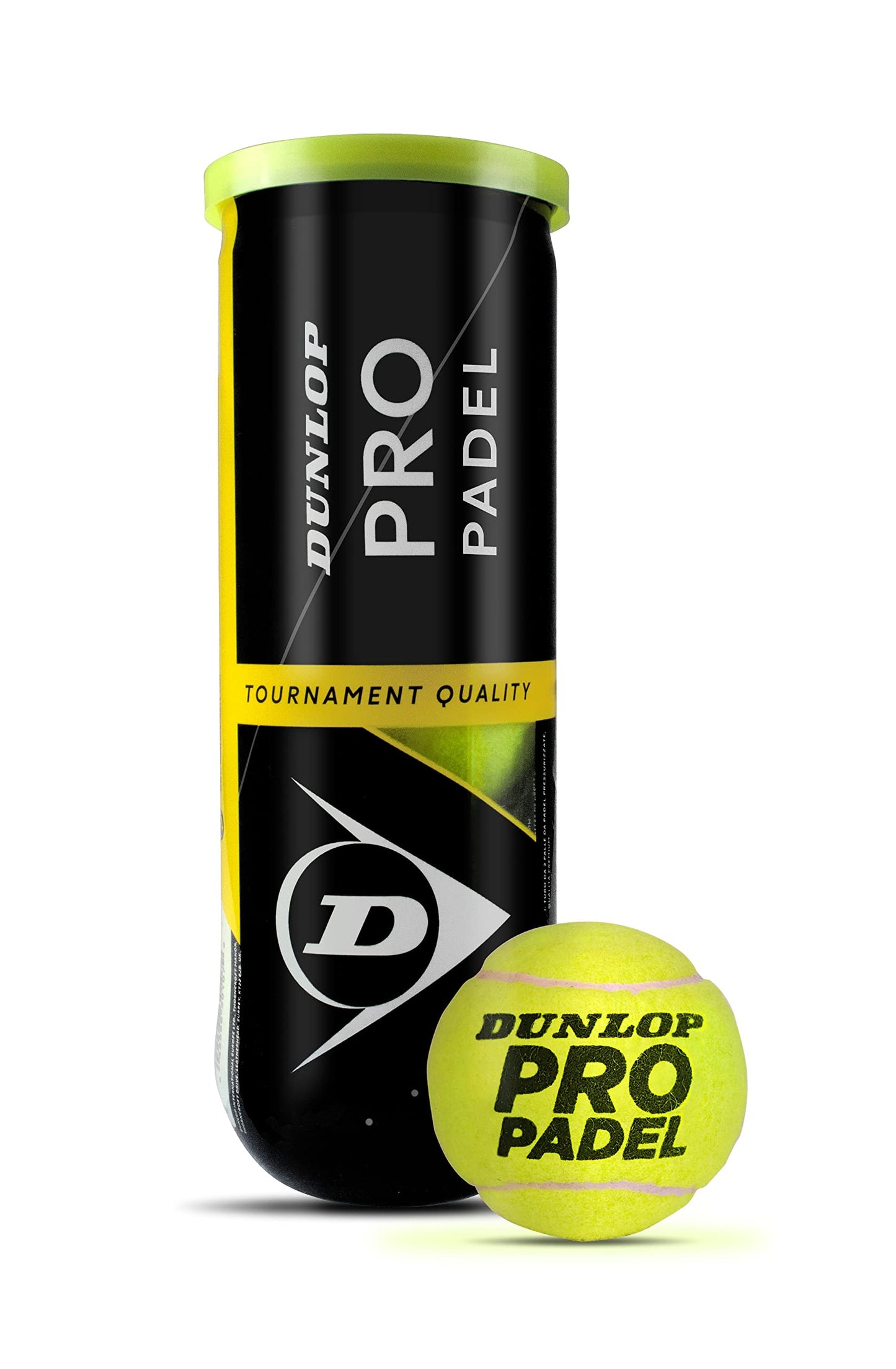 Dunlop Sports Dunlop Pro Padel, 3-Ball can, Yellow