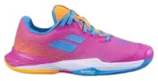 Babolat Jet Mach 3 All Court Junior Tennis Shoes (Hot Pink) (6.5)