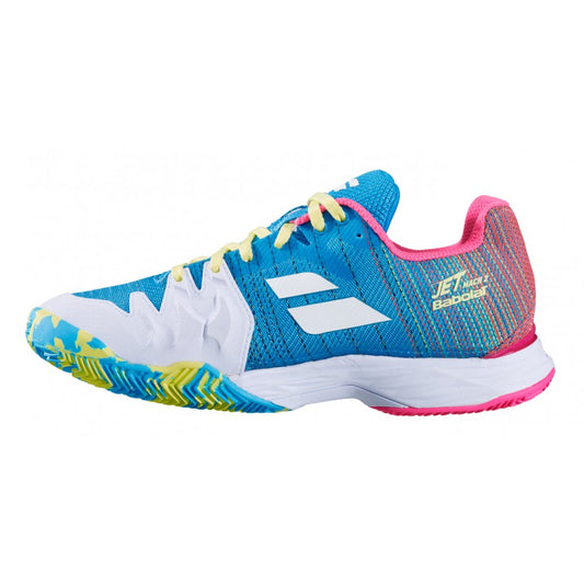 Babolat Jet Mach II Clay Women Tennis Shoes - Capri Breeze/Pink