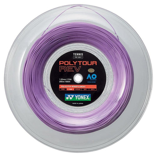 YONEX POLYTOUR REV Tennis String Reel Purple