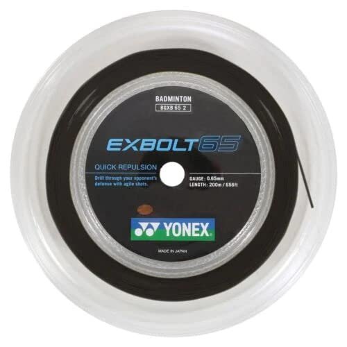 Yonex EXBOLT 65 Badminton String - 200m Reel