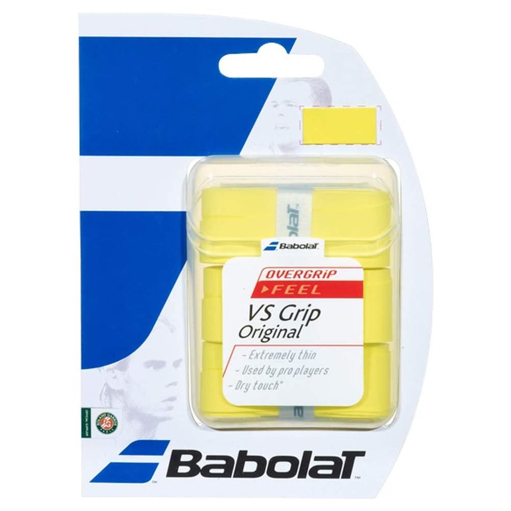 Babolat Original VS Grip Overgrips 3 Pack Yellow