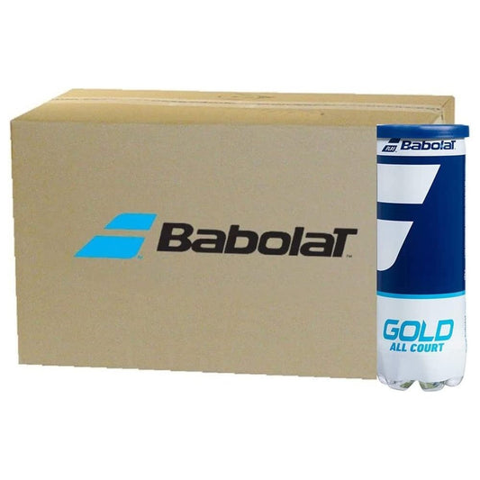 Babolat Gold All Court Tennis Balls 24 Cans Case