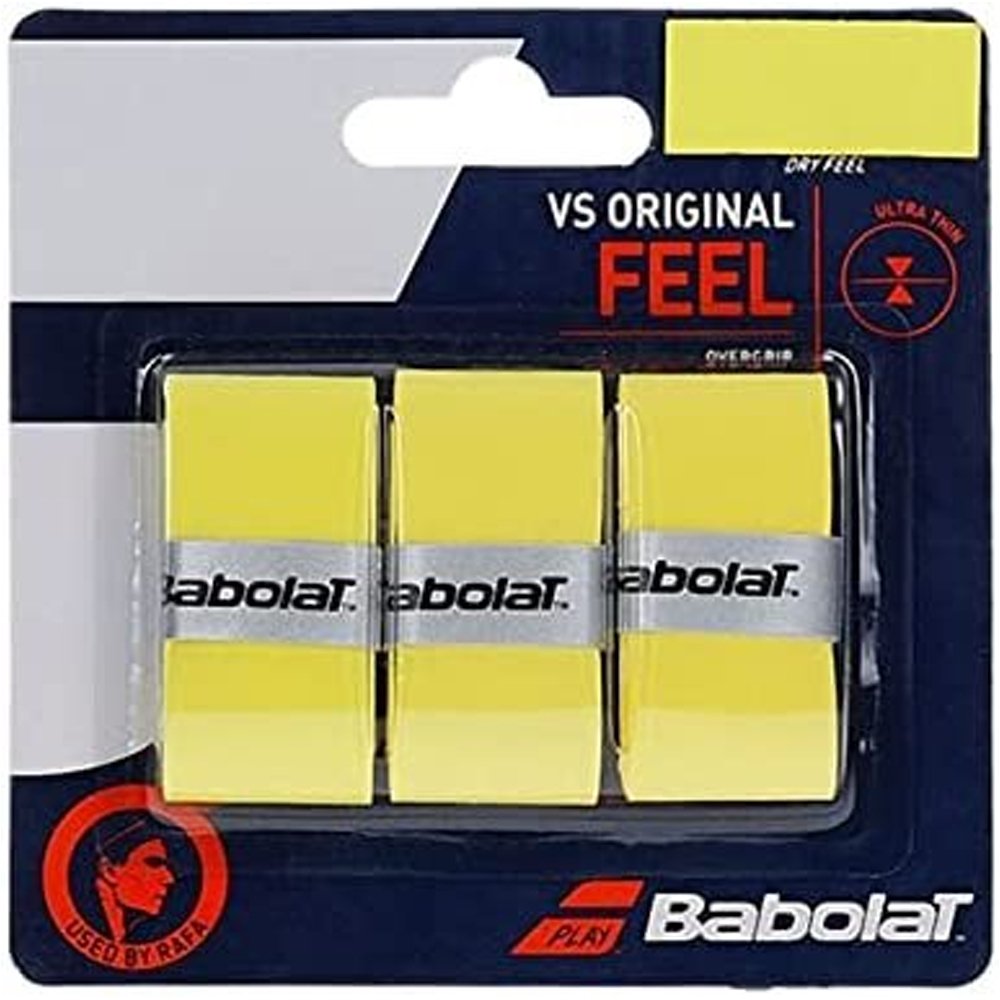 Babolat VS Original X3 Tennis Racquet Overgrip Yellow