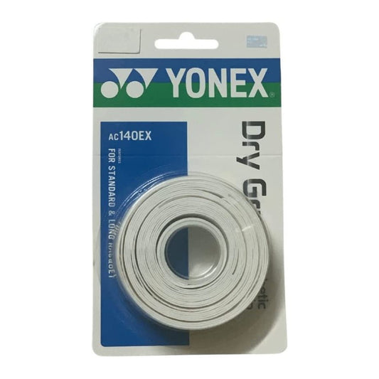 Yonex Dry GRAP Racquet Overgrip 3 Pack White