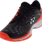 Yonex Men`s Power Cushion Fusionrev 2 CL Tennis Shoes (Black/Orange) 7.5 US