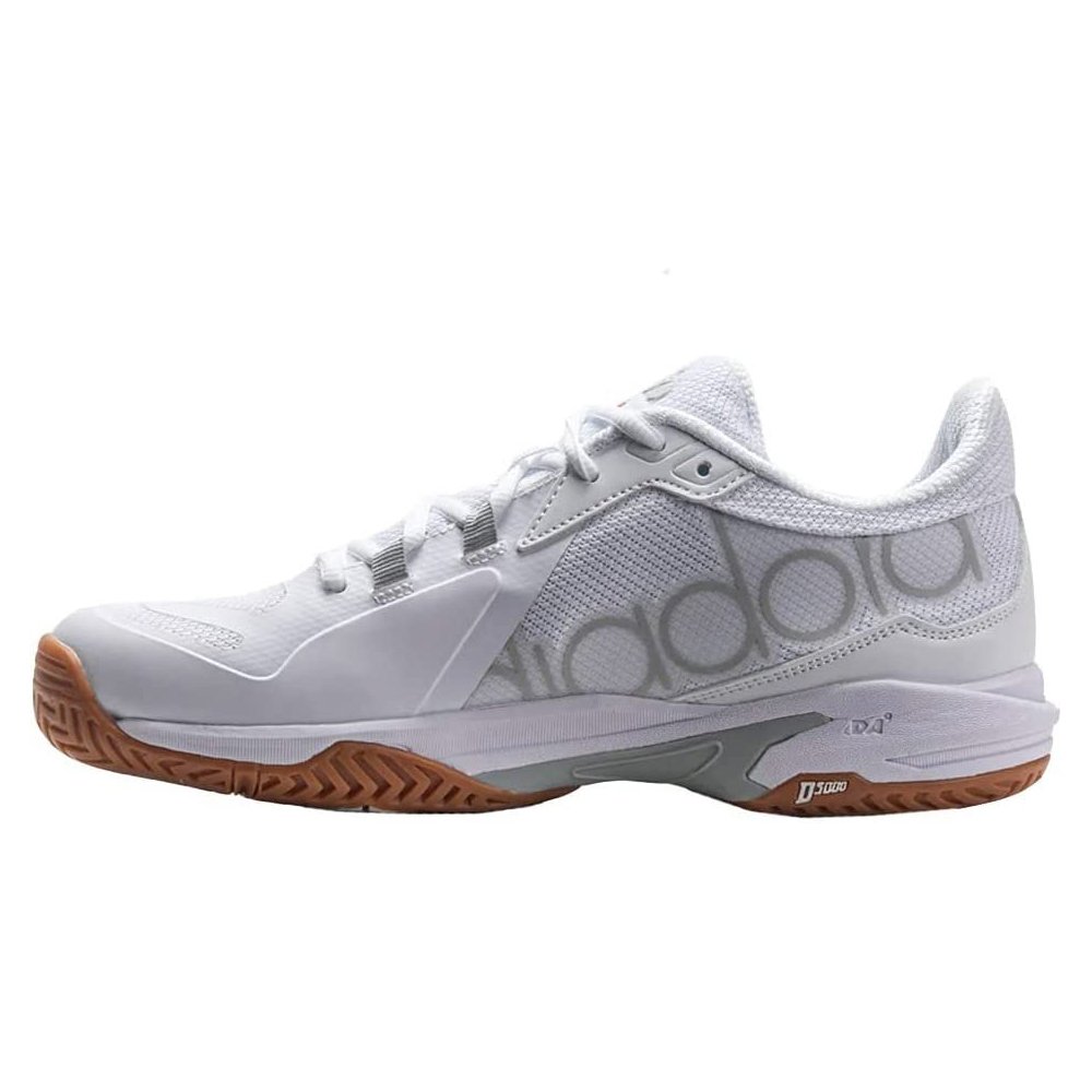 Diadora Trofeo 2 Indoor Mens Tennis Shoes (White/Silver)