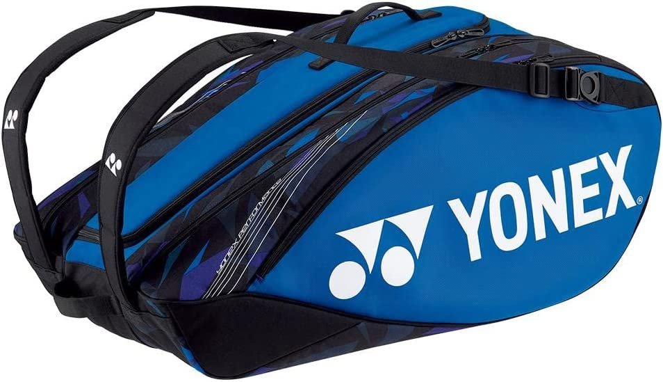 YONEX Pro Racquet Tennis Bag 12 Pack Fine Blue