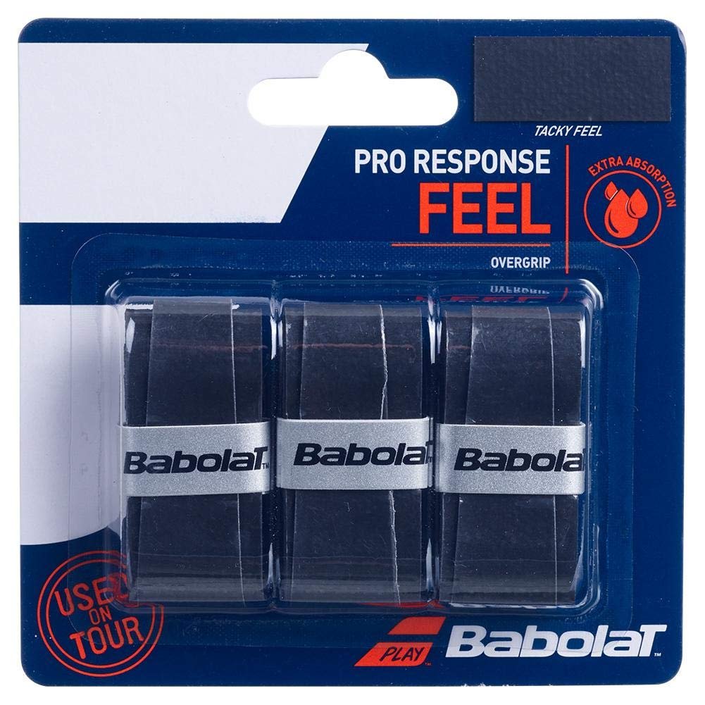 Babolat Pro Response Tennis Racquet Overgrip - Black