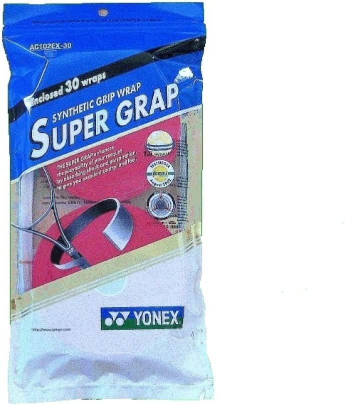 Yonex Super GRAP 30 Overgrip Tennis Squash - Choice of Color
