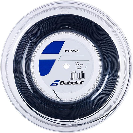 Babolat RPM Blast Rough Tennis String Reel 17G Black