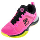 FILA Women's Speedserve Energized Women Tennis Shoe - Knockout Pink / Safety, Yellow / Black