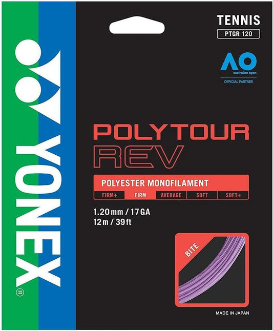 YONEX POLYTOUR REV Tennis String Purple