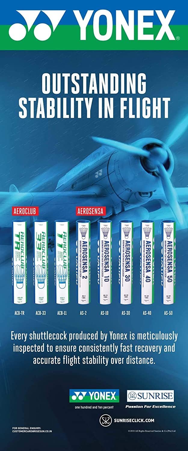 YONEX AS 10 Shuttlecocks