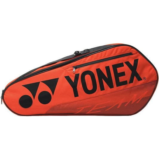 Yonex Team Racquet 3 Pack Tennis Badminton Bag Red