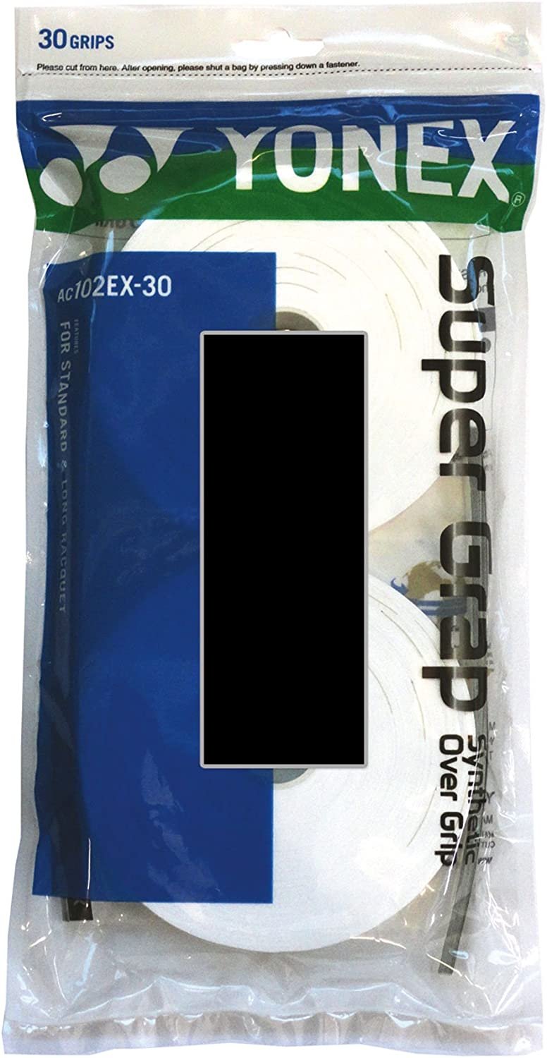 Yonex Super Grip 30 Pack - white