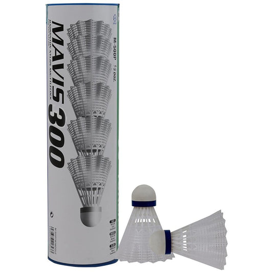 Yonex Mavis 300 Nylon Badminton Shuttlecock (White)